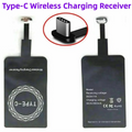 Type-C Wireless Charging Receiver Type C Fast Wireless Charger Adapter for Samsung Huawei Xiaomi HLJS