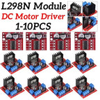 L298N DC Motor Driver Module L298N Stepper Motor Smart Car Robot Breadboard Peltier High Power L298 DC Motor Driver for Arduino