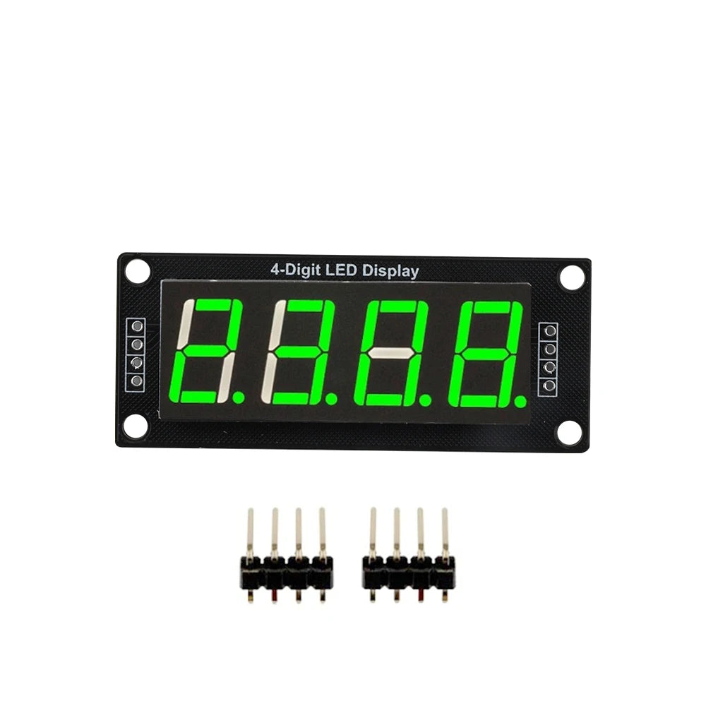 TM1637 Module 0.56" 0.56 Inch 7 Segments Digital Display Tube 4/6-Digit LED Module Board For Arduino Red Green Blue White
