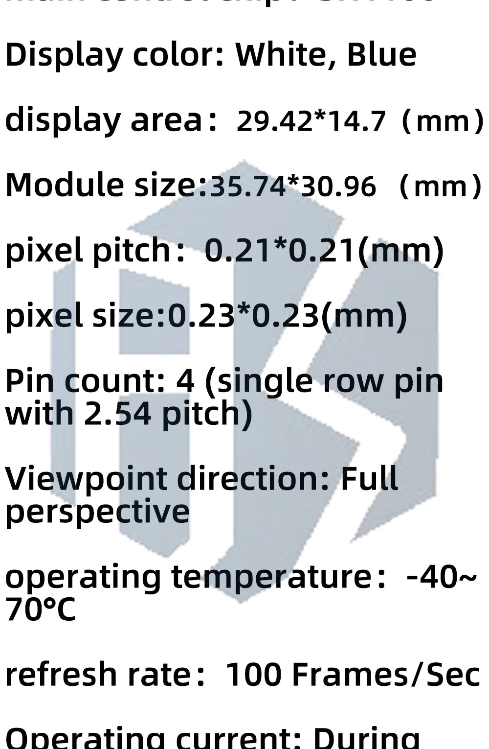 1.3 inch oled IIC Serial White OLED Display Module 128X64 I2C SSD1306 12864 LCD Screen Board VDD GND SCK SDA for Arduino
