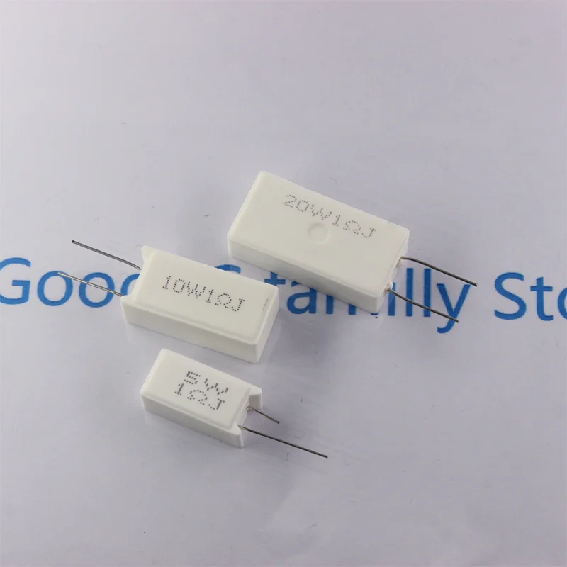 5W 10W 20W Cement Resistor Power Resistance 0.110K 0.1R 0.5R 1R 10R 50R 0.22 0.33 0.5 2 5 8 10 15 20 25 30 100 150 1K
