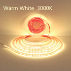 110V 220V LED Strip 2835 120LEDs/m Home Lamp Strip Red Ice Blue Green Yellow Pink 120V 230V Flexible Cuttable 20M Soft Light Bar