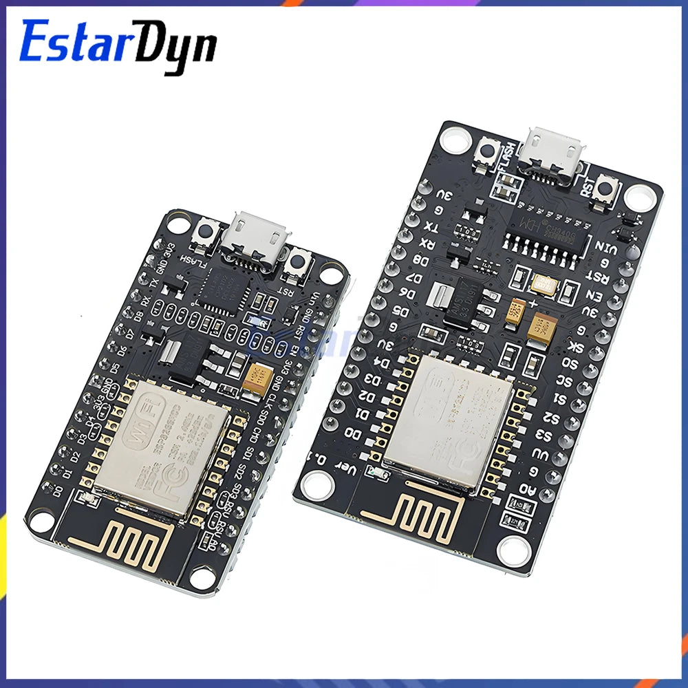 ESP8266 ESP-12E NodeMCU V2 V3 Development Board with CH340/CP2102 USB for IoT Smart Home MicroPython WiFi Control