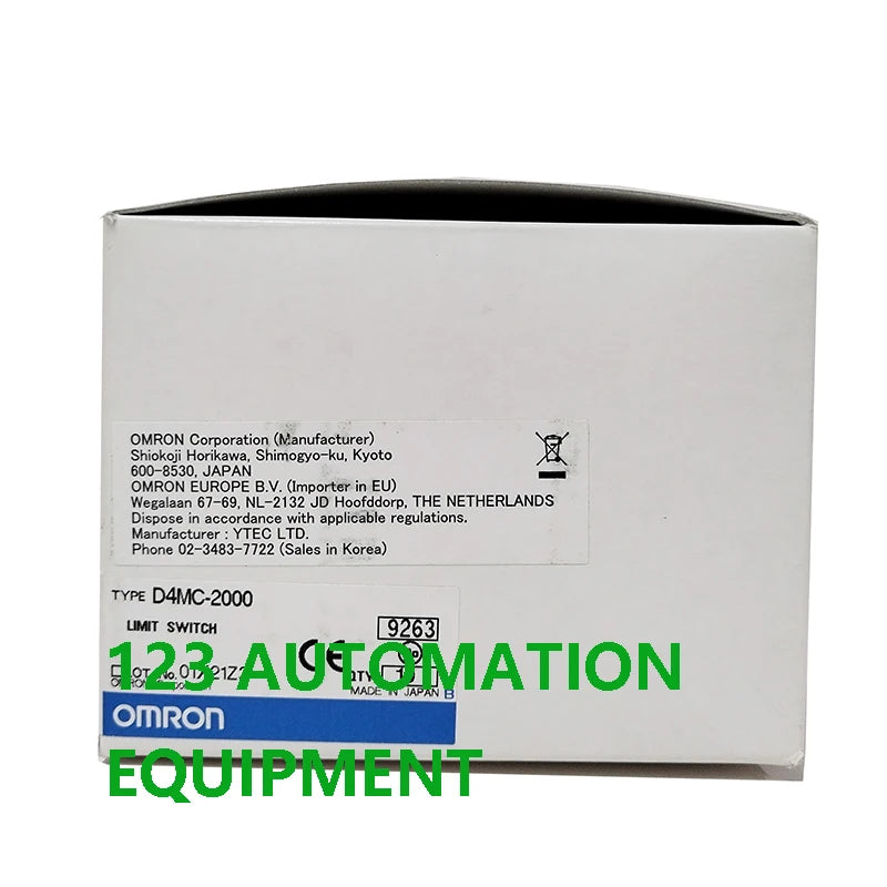 Authentic New Omron D4MC-1000 2000 2020 5000 5020-N 5040-N High Utility Enclosed Limit Switch 10A 250V