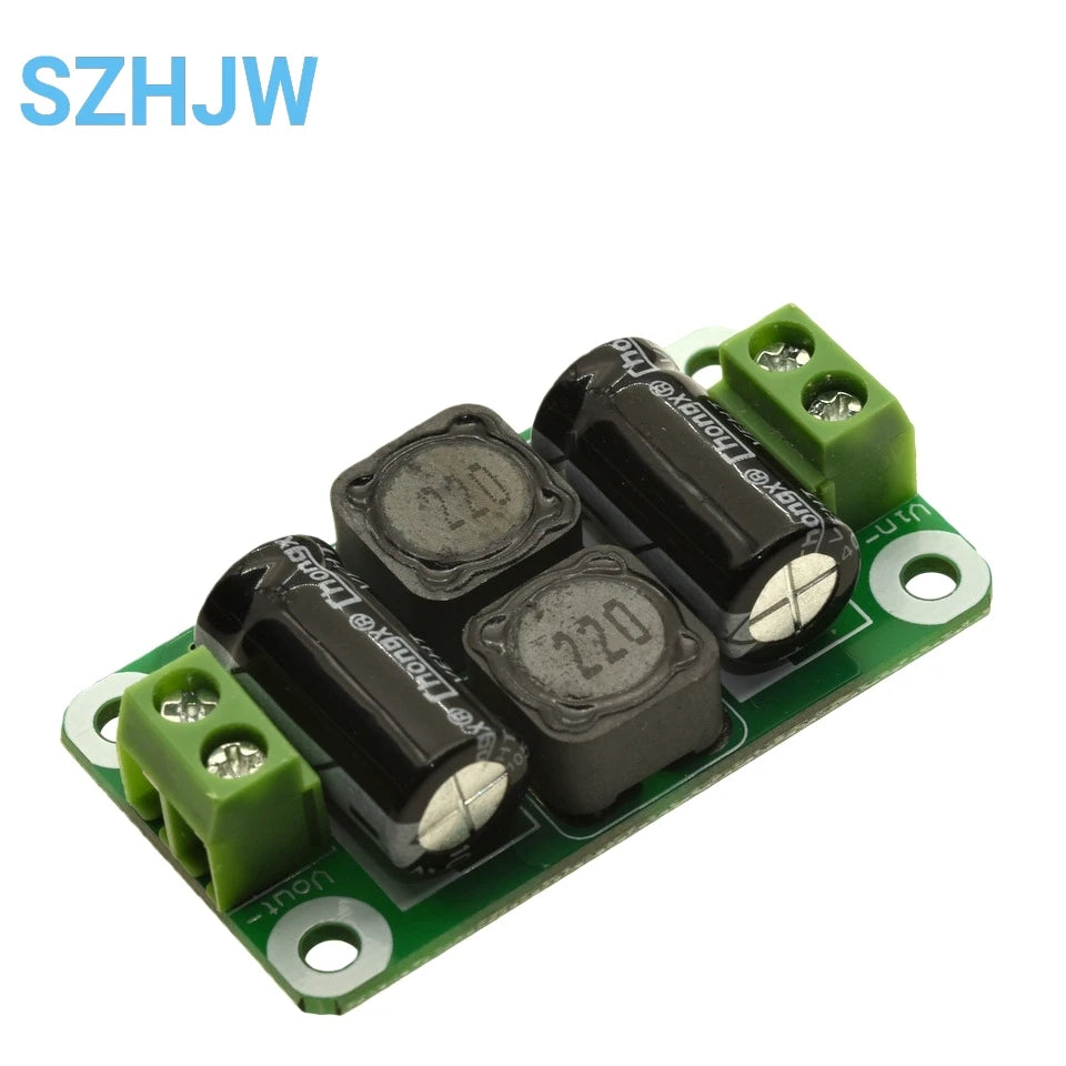 1-10PCS 0-50V 4A DC Power Filter Board EMI Suppression for Class D Amp Car Audio Industrial Use