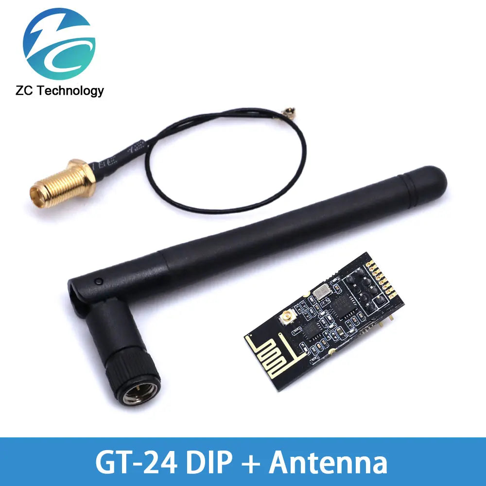 NRF24L01+ 2.4G Wireless Data Transmission Module 2.4GHz NRF24L01 Upgrade Version NRF24L01+PA+LNA 1000 Meters For Arduino