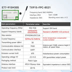 LoRaWan EBYTE E77 Series STM32 Wireless Module 433/915MHz ARM Cortex-M4 Low Power Consumption SoC Support AT Command ABP/OTAA
