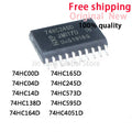 10Pcs New 74HC00D 74HC04D 74HC14D 74HC138D 74HC164D 74HC165D 74HC245D 74HC573D 74HC595D 74HC4051D IC Chip In Stock Wholesale