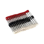 10pcs 1N5349B Power Zener Diode 5W 12V High Energy Absorption Voltage Stabilization Component for Electronics