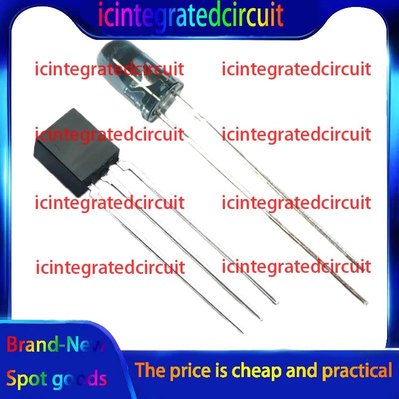 10pcs(5pcs TSOP38238+5pcs TSAL6200) IR Receiver Modules and High Power Infrared