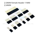 10pcs 1X2/3/4/6/8/10/15 Pin 2.54MM Stackable Long Legs Femal Header For Arduino Shield Stlxy