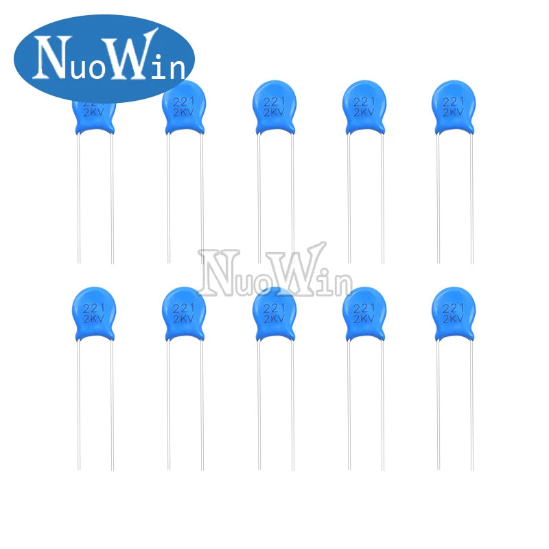 20PCS High Voltage Ceramic Capacitor 2KV 2000V 18PF 33PF 47PF 82PF 100PF 150PF 220PF 470PF 102 222 332 472 103 101 221 331 471