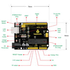 Keyestudio WIFI UNOR3 Development Board ATMEGA16U2/ ATMEGA328P/CP2102 +USB Cable With  Gift Box Compatible With Arduino Uno R3