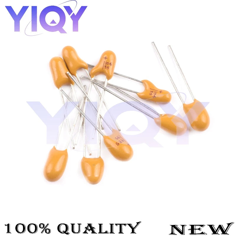 10PCS Tantalum Capacitor DIP 16V 25V 35V 50V 0.47UF 0.1UF 1UF 2.2UF 3.3UF 4.7UF 10UF 22UF 33UF 47UF 100UF 106 475 226 107 336