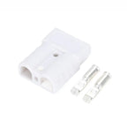 Power Connectors 50 AMP Plug Cable Terminal 600V Grey Red Battery Power Connector Pins Lugs Copper For Anderson