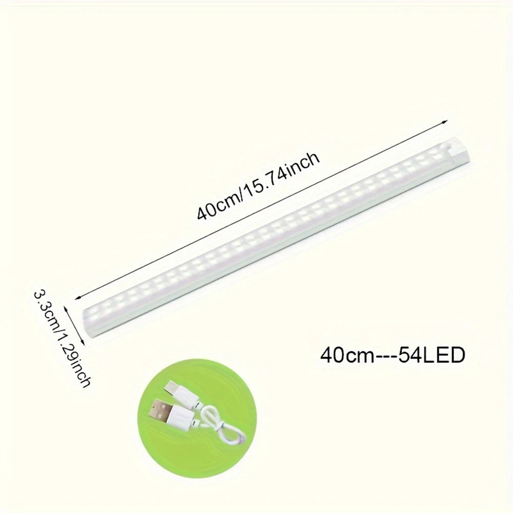 New Cabinet Light, Wireless Motion Sensor LED Light , Rechargeable Magnetic Night Light For Hallway, Kitchen, Wardrobe
