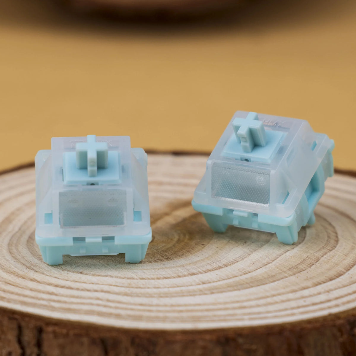 HMX Blue Star Silent Switch Tactile 5 Pins Mechanical Keyboard Accessories RGB POM PC PA66 Mute Swith Factory lubed for Hot Swap