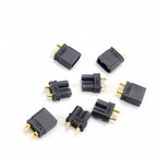 5/10/15 Pairs of XT30-U Male and Female Bullet Connectors; with Heat Shrink Tubing; Power Battery Plug for RC Lithium Batteries