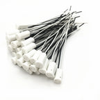 20pcs G4 DC Halogen LED Ceramic Light Socket G4 LED Lamp Base Holder with 10cm 20cm 50cm 150cm High Temperature Resistant Wire
