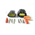 Denso 2/3/4/6/8/10/12 Hole Way Waterproof Wire Connector Plug Car Auto Sealed Electrical Set Car Truck Connector