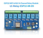 Dc5-30v Power Supply Esp32 Wifi Bluetooth Ble Eight-way Relay Esp32- Secondary Development Board