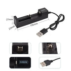 Dual 18650 Lithium Battery Charger for 18650 14650 Charging 4.2 / 3.7 V Rechargeable Battery Charger 1 / 2 / 4 Slots