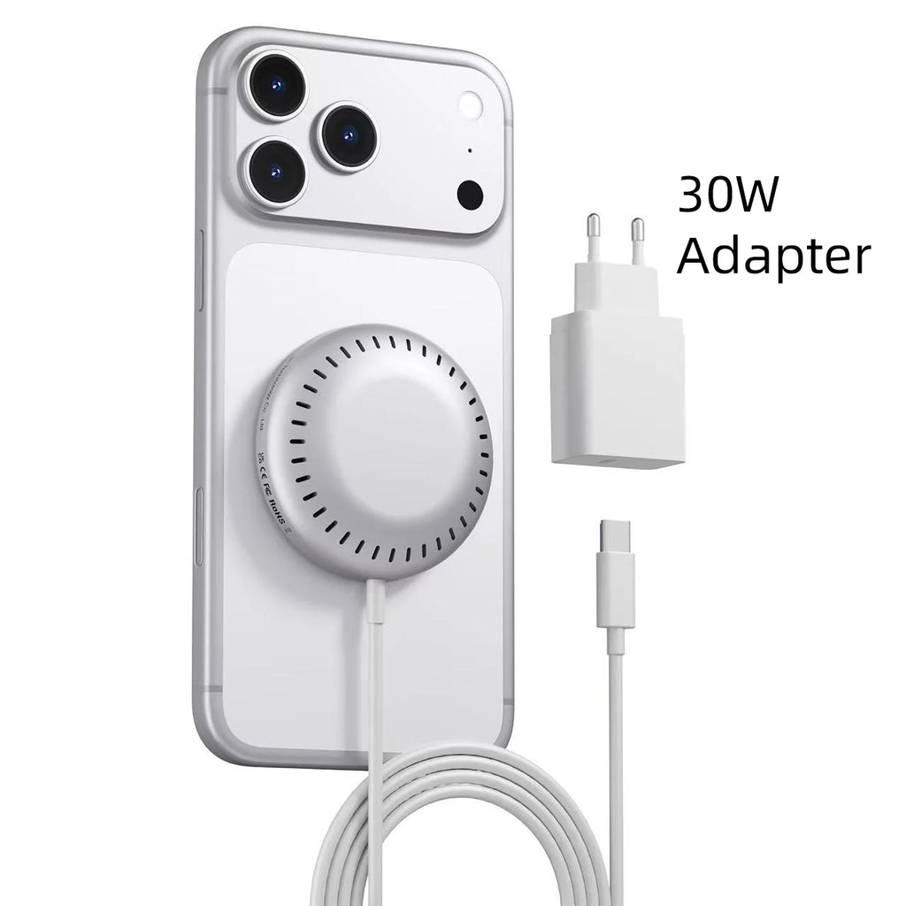Bonola Magentic Wirelesss Charger for iPhone 17 Pro Max/17Pro 25W Fast Wireless Charging Portable Magnetic Charger for AirPods