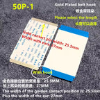10Pcs Gold-Plated FFC FPC Flat Flexible Cable AWM 20706 105C 60V VW-1 0.5MM Pitch 40/50/55/60/68/80/96 Pin