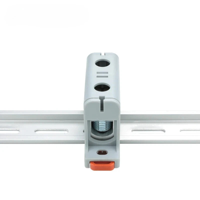 Aluminum Distribution Block Din Rail Mounting WKL 50/95/150/240 mm² Cable Power Connector Terminal Block Box