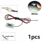 Flash Lamp City Street Light Bricks DIY 0.8mm Pin 1x1 1x2 1x4 Length 50cm SMD LED 2835  Remote Control Building Block