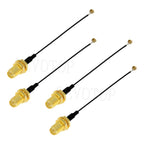 10PCS RF1.13 Cable Connector SMA Male/Female to u.FL/IPX-1 Male Plug WIFI Antenna Jumper RG113 Pigtail for Electronics
