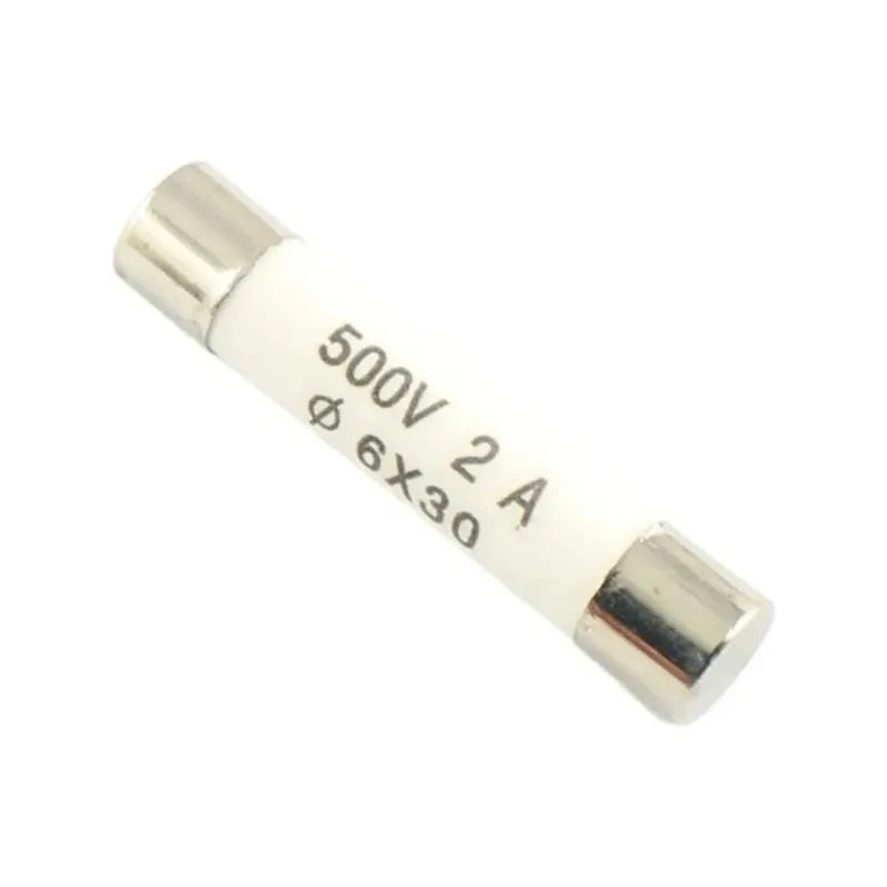 10pcs Ceramic Fuse Cartridge RO58 6x30mm 500V F 0.5A 1A 2A 3A 4A 5A 6A 8A 10A 13A 15A 20A 25A 30A Fast Blow BS1362 6*30mm