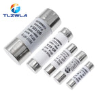 5PCS 8.5*31.5mm 14*51mm 22*58mm Fast low Ceramic Fuse 10x38mm Fuse 380V 500V 0.5A 1A 2A 4A 10A 16A 20A 32A RO14 RO15 RO16 RO17