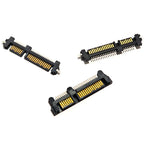 3/5PCS SATA7+15P Sinking Board 1.0 Male Socket Solid State Drive Plug SATA 22PIN SMT Male Head Notebook Hard Drive Connector