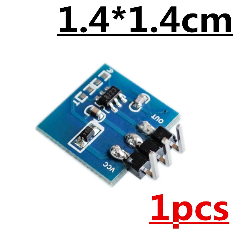 TTP223 Touch key module Capacitive touch switch 12V Dynamic latches Relay can be carried Digital touch sensor