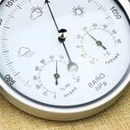 ABJN-Portable Digital Indoor Hygrometer Weather Thermometer Barometer Wall Hanging For Home Decor 132MM Use