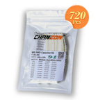 New SMD Capacitor Kits 0402 0603 0805 1206 MLCC 240-1000pcs Thick Film Chip Capacity Assortment Electronic Capacitor Set 2026