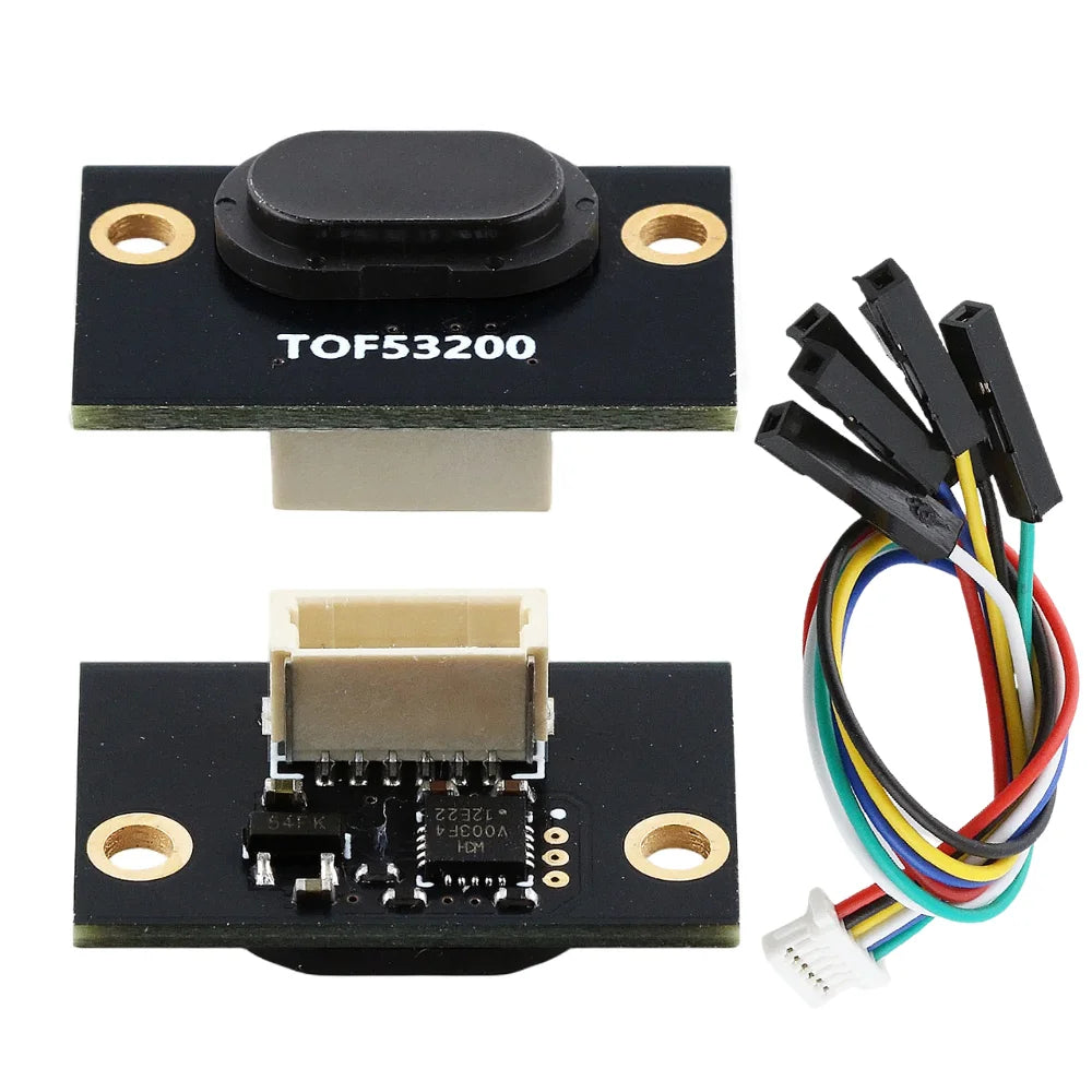 TOF53200 TOF53400 Laser Infrared Distance Sensor Module Built-in MCU VL53L0X VL53L1X 2M 4M Ranging Serial Port IIC Modbus-RTU