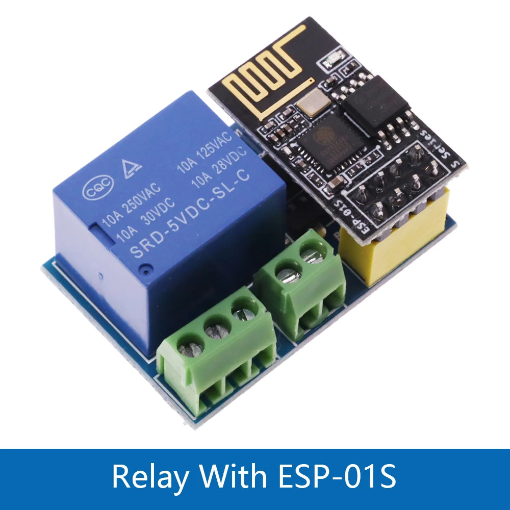 ESP8266 ESP-01S 5V WiFi Relay Module Things Smart Home Remote Control Switch for Arduino Phone APP ESP01S Wireless WIFI Module