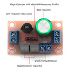 Liludin 1/5/10Pcs Adjustable HIFI Horn Treble Bass 2 Way Audio Frequency Divider Home Car DIY Speaker Crossover Filters Kits