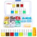 35/56/70/84/100/105/126pcs Micro 2 Blade Fuse Assortment Kit for Truck Replacement with Fuse Puller(5A,7.5A,10A,15A,20A,25A,30A)