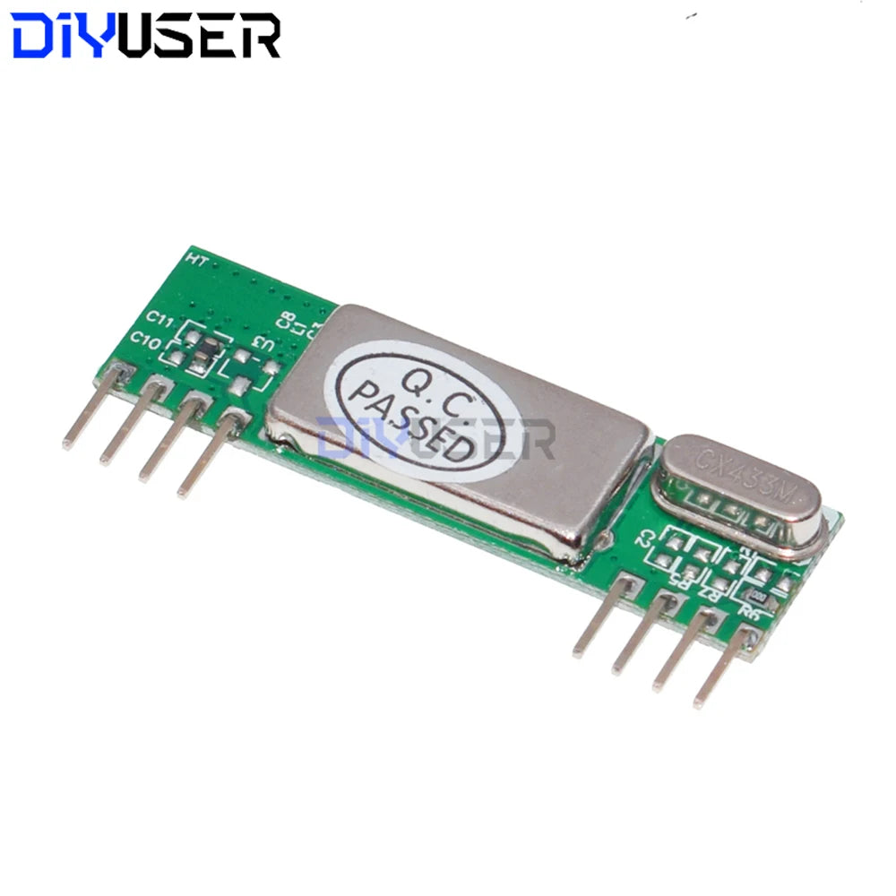 433MHz RF Receiver Module Superheterodyne RXB6 High Sensitivity Low Power for ESP8266 IoT 3.3V 5V