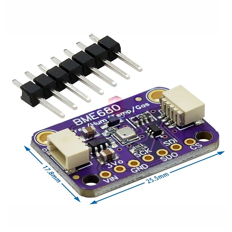 BME680 BO SCH temperature, humidity, and pressure sensor ultra-small pressure and altitude development board