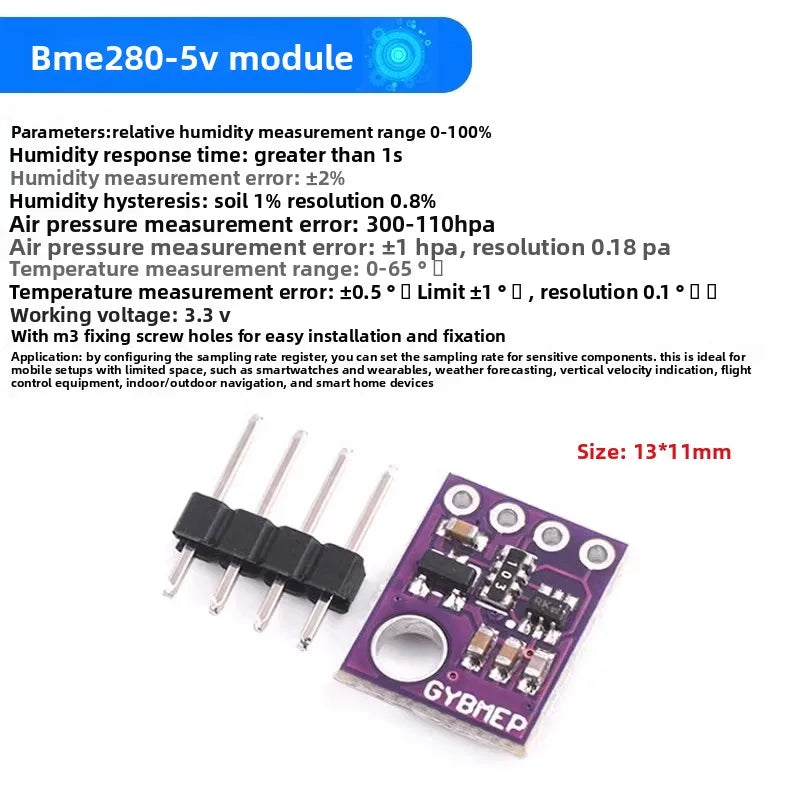 BMP180 BMP280 BME280 388AHT20 High-precision Temperature, Humidity and Atmospheric Pressure Sensor Module High Quality Module