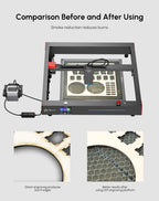 AlgoLaser Honeycomb Working Table for Laser Cutter and Engraver Machine with Aluminum Plate Compatible with All Brands Laser Kit