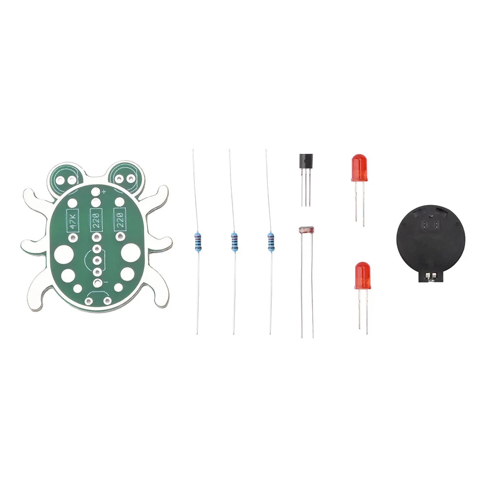 DIY Weevil Eye LED Photoresistor Sensor Module Soldering Learning Kit DIY Beginner Learn to Solder Fun Kit