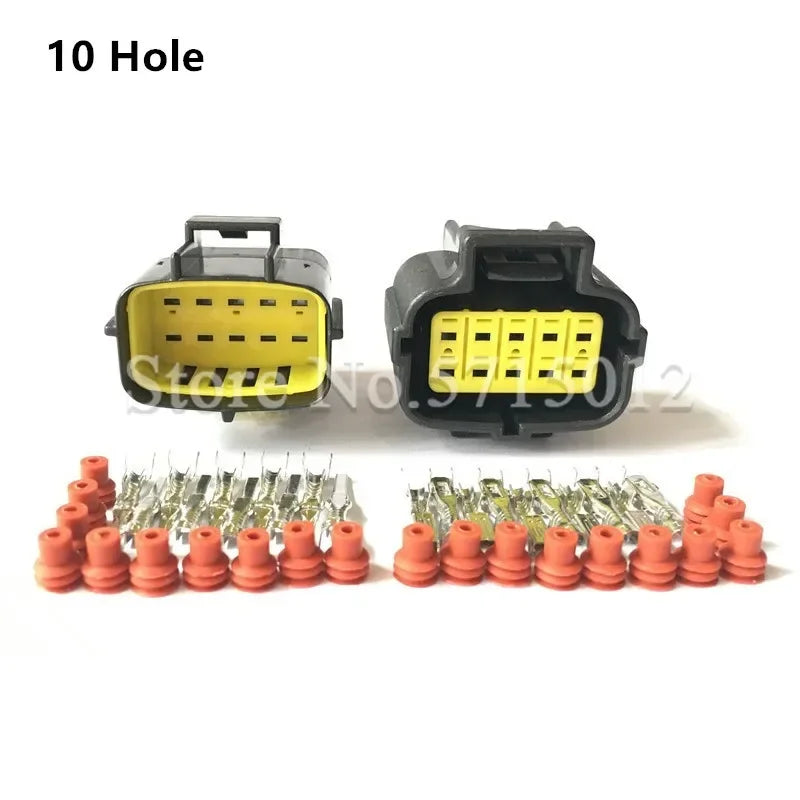 Denso 2/3/4/6/8/10/12 Hole Way Waterproof Wire Connector Plug Car Auto Sealed Electrical Set Car Truck Connector