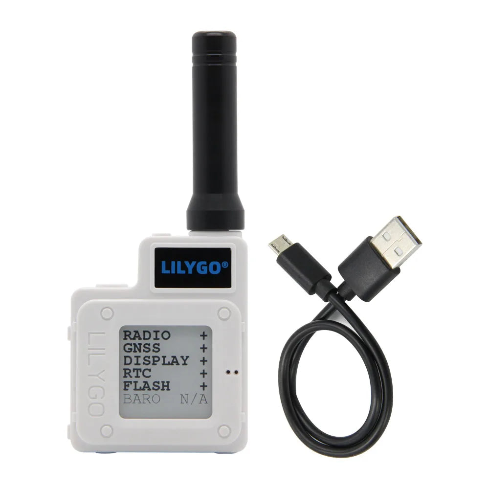 T-Echo LoRa SX1262 Wireless Module 433/868/915 trillion 1.54 Electronic Paper Global Positioning System RTC NFC BME280
