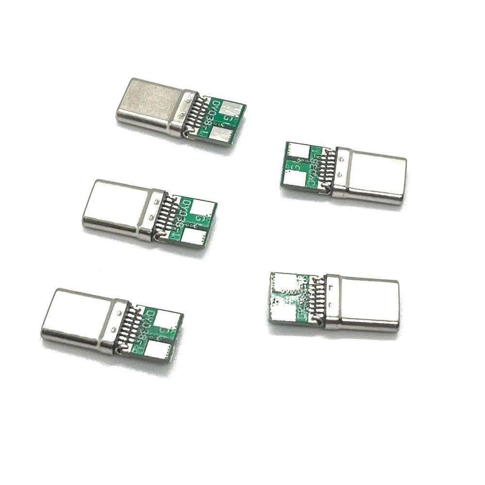 1PCS USB Type-C PD/QC Male Plug Decoy Board Fast Charge PCB 9V 12V 15V 20V Module PD 2 3.0 DC Trigger Cable QC4 Charge Connector