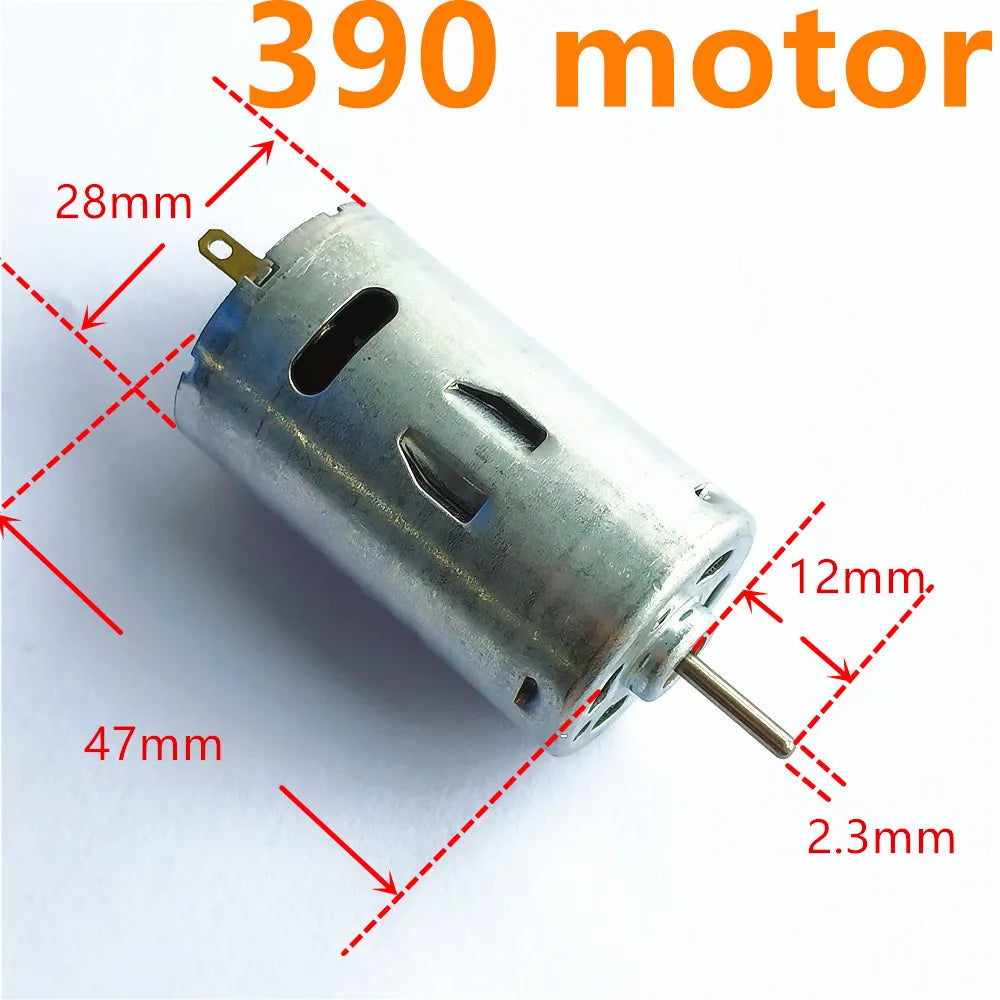 2pcs/lot 7Kinds DC Motors Micro Mini 130 390 R260 R280 N20 Brush DIY Model Toy Fan Tand Helicopter Boat Parts Drop Shipping